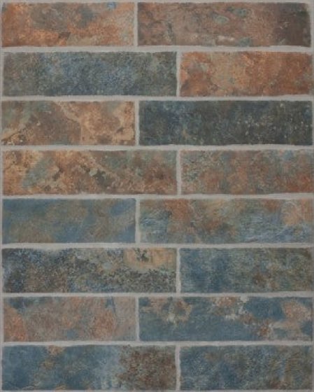 Blue Slate and Country Cotto